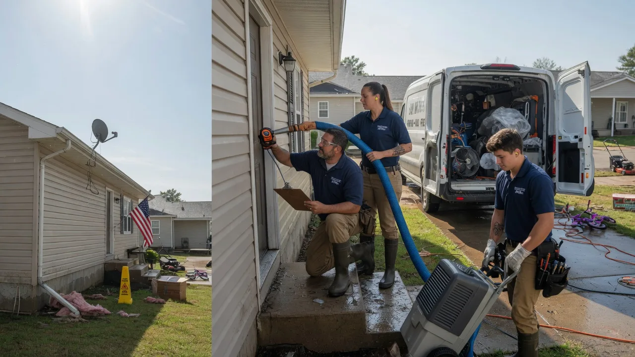 Ceiling Water Damage Restoration in Cartersville, VA near me